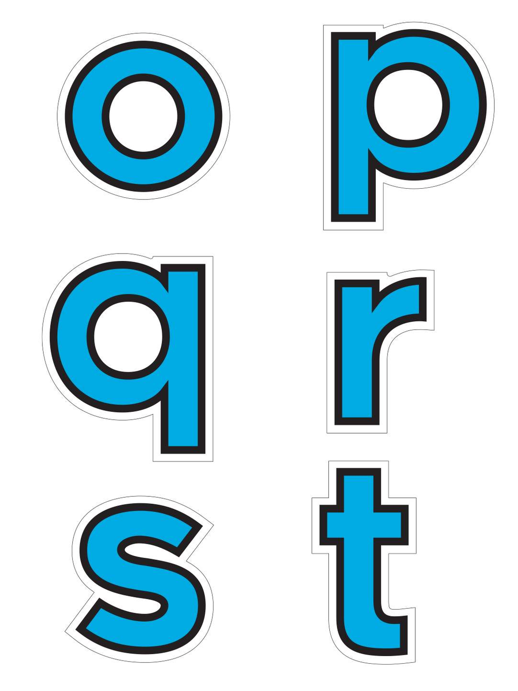 Alphabet Graphics (UPPER & lower) case-MyMotorMats